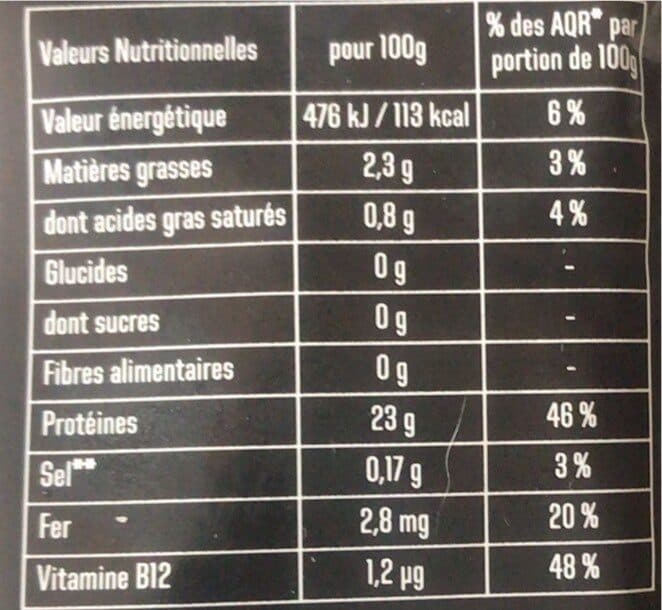 Charal 2 biftecks packshot