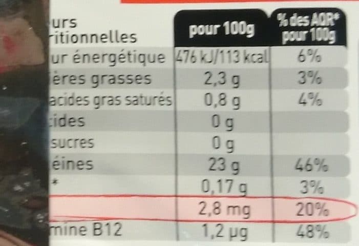 Charal 2 Biftecks packshot