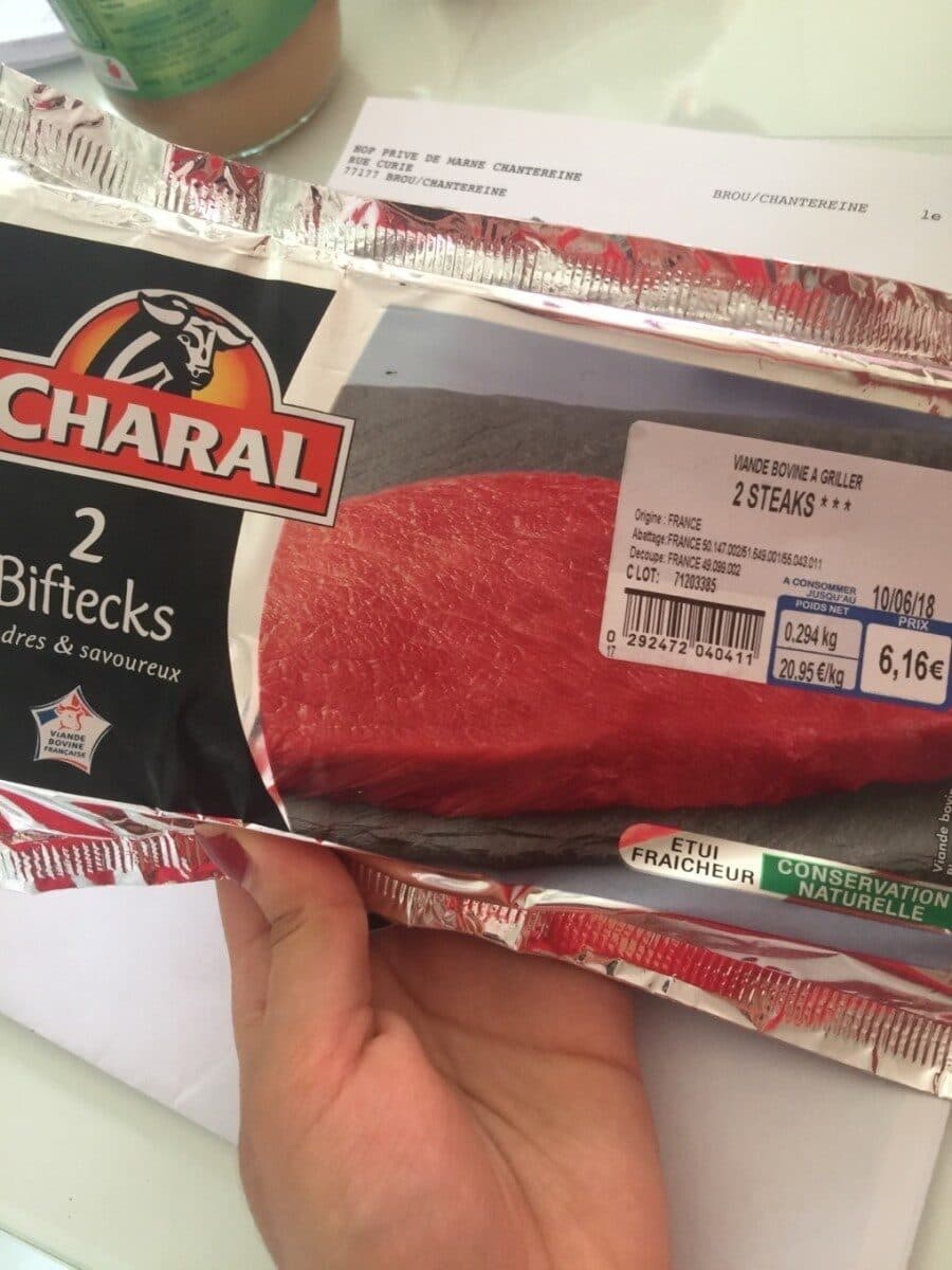 Charal Biftecks packshot