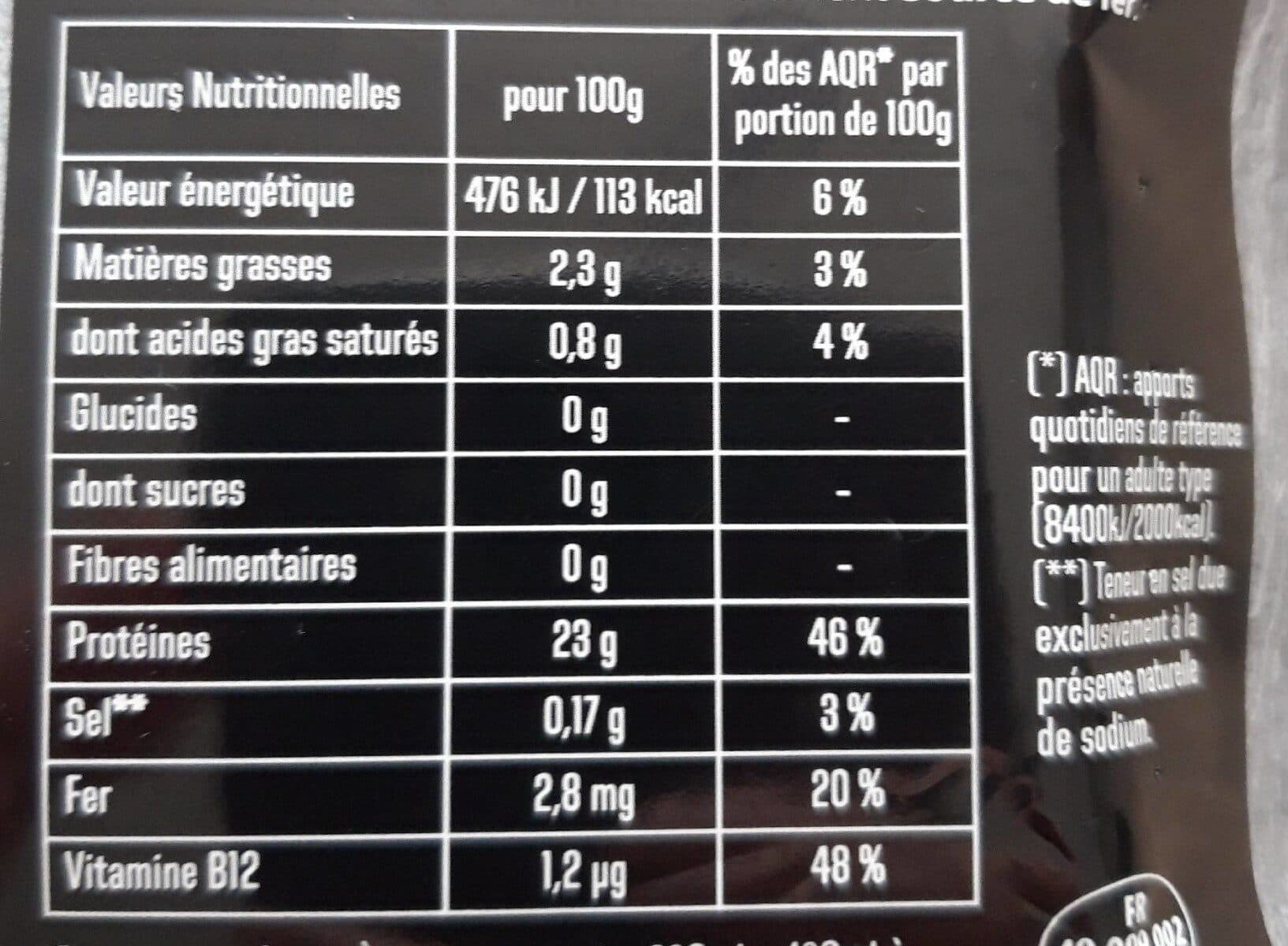Charal Biftecks packshot