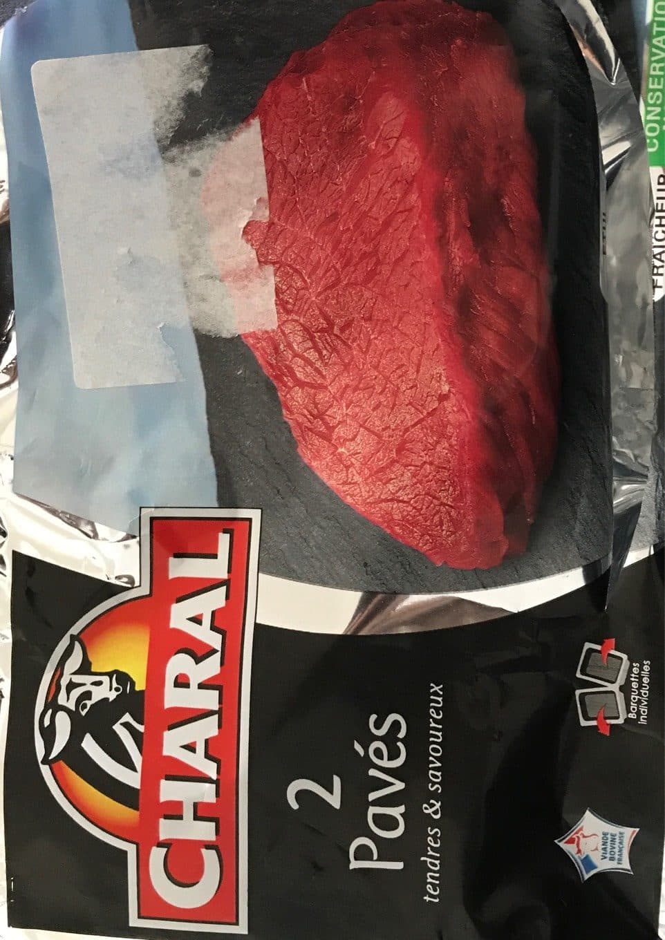 Charal 2 pavés tendres & savoureux packshot