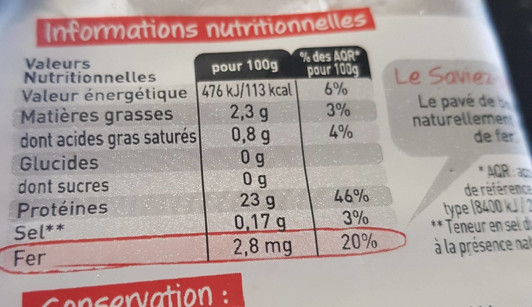 Charal 2 paves tandres & savoureux packshot