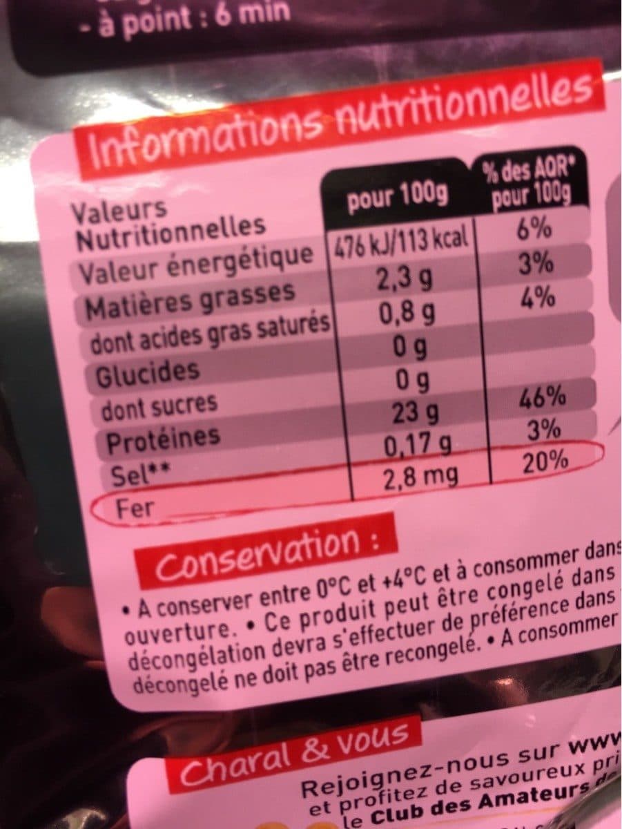 Charal Paves de boeuf packshot