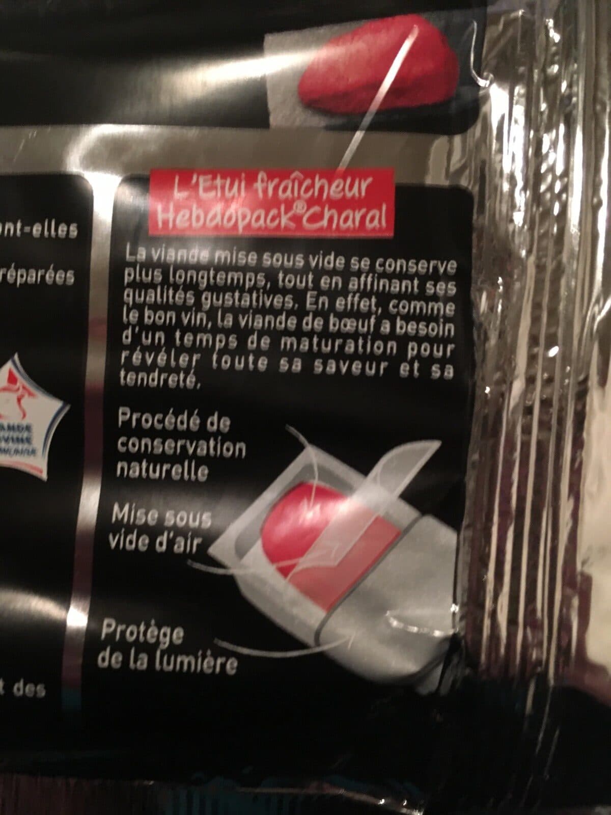 Charal Viande bovine packshot