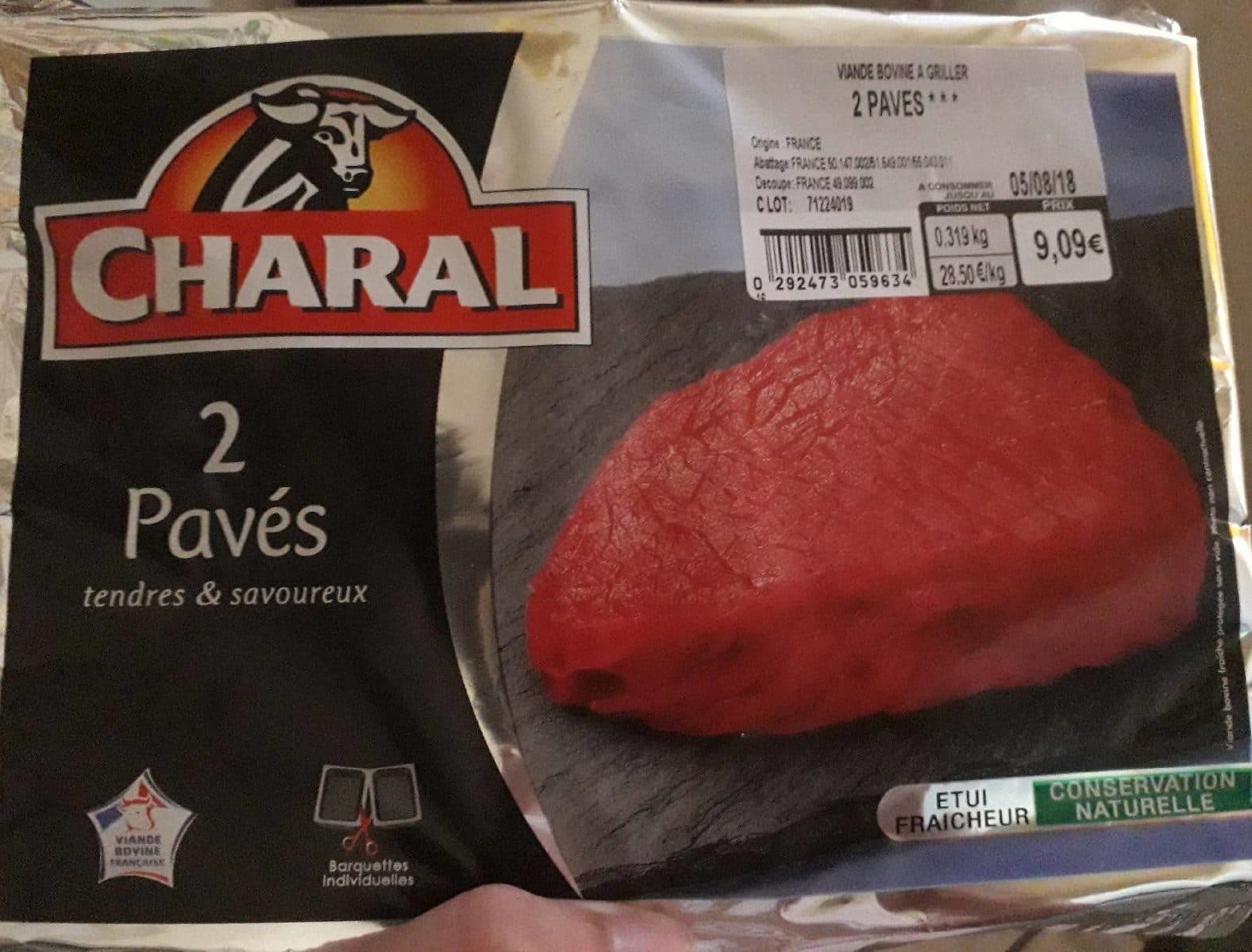 Charal Pavé packshot