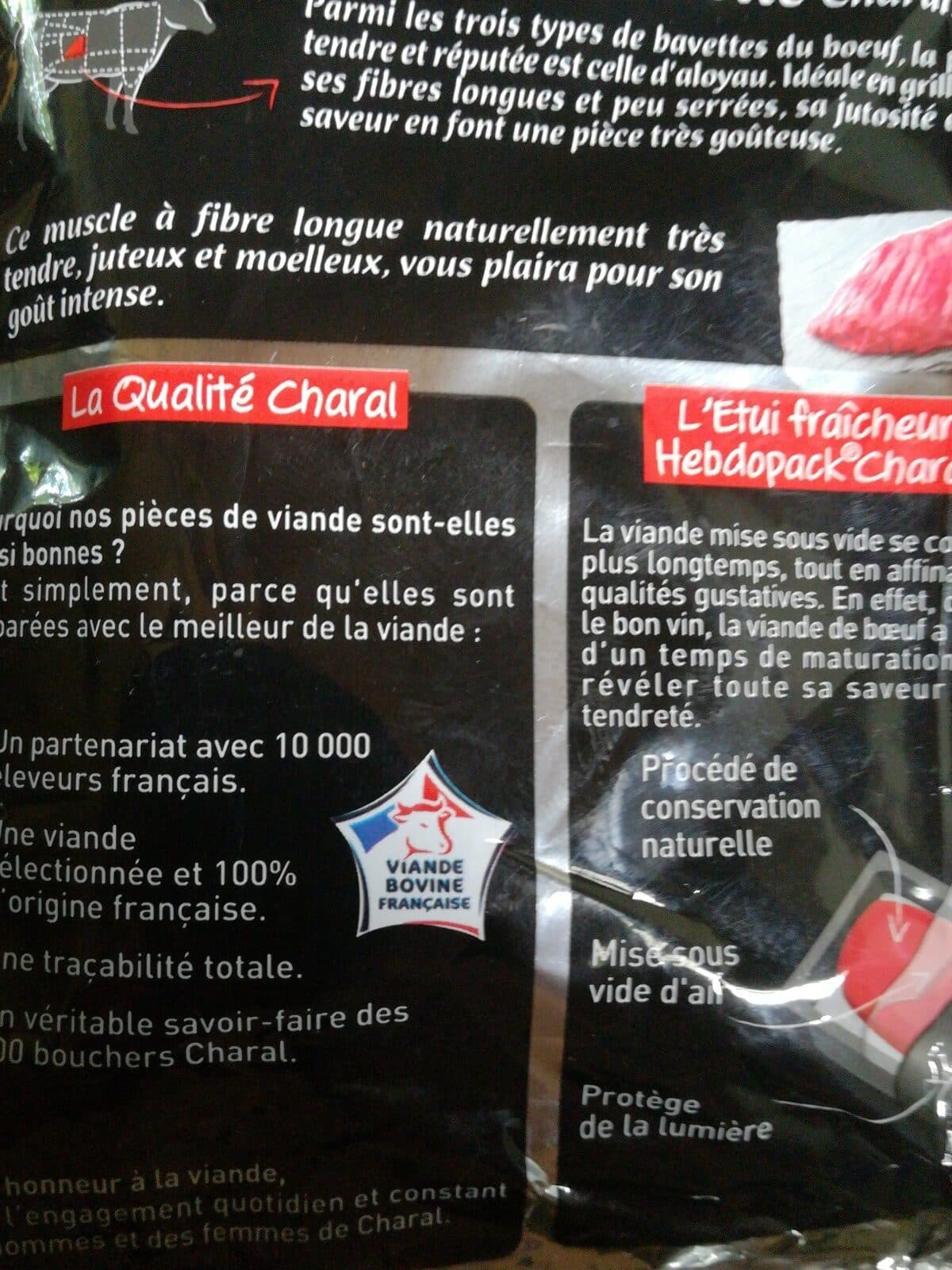 Charal Bavette d'aloyau packshot