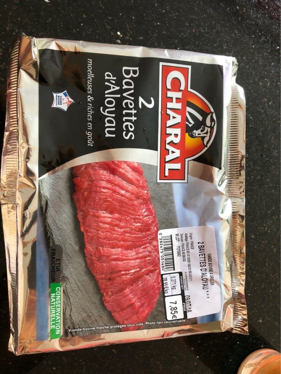 Charal Bavette packshot