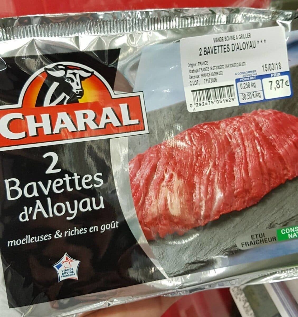 Charal Bavette d'aloyau packshot