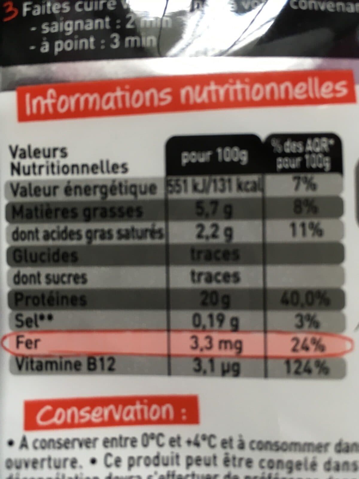 Charal Bavette d'aloyau packshot