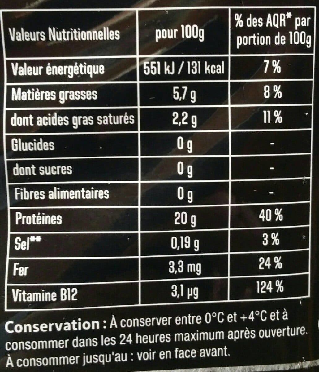 Charal Bavette d'aloyau packshot