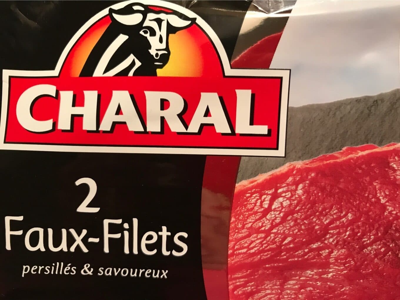 CHARAL Faux filet packshot