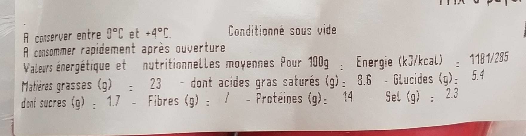 Open Food Facts Saucisson de cheval packshot