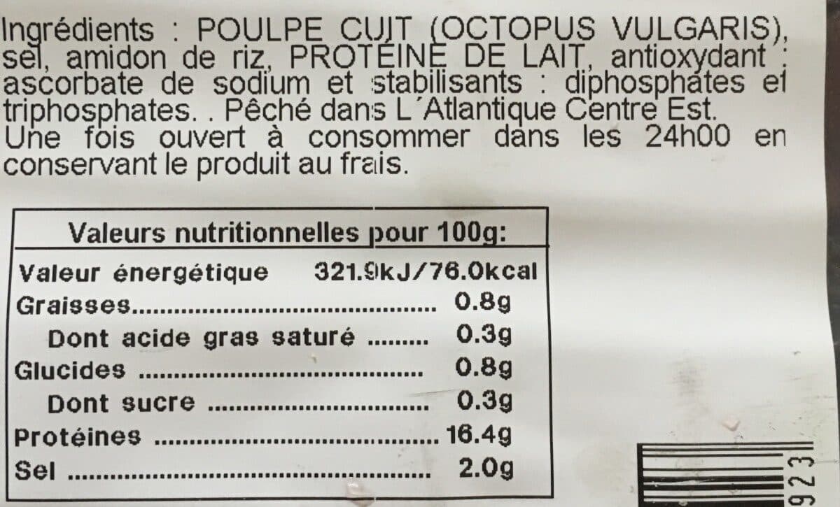 Open Food Facts Poule cuit entier packshot