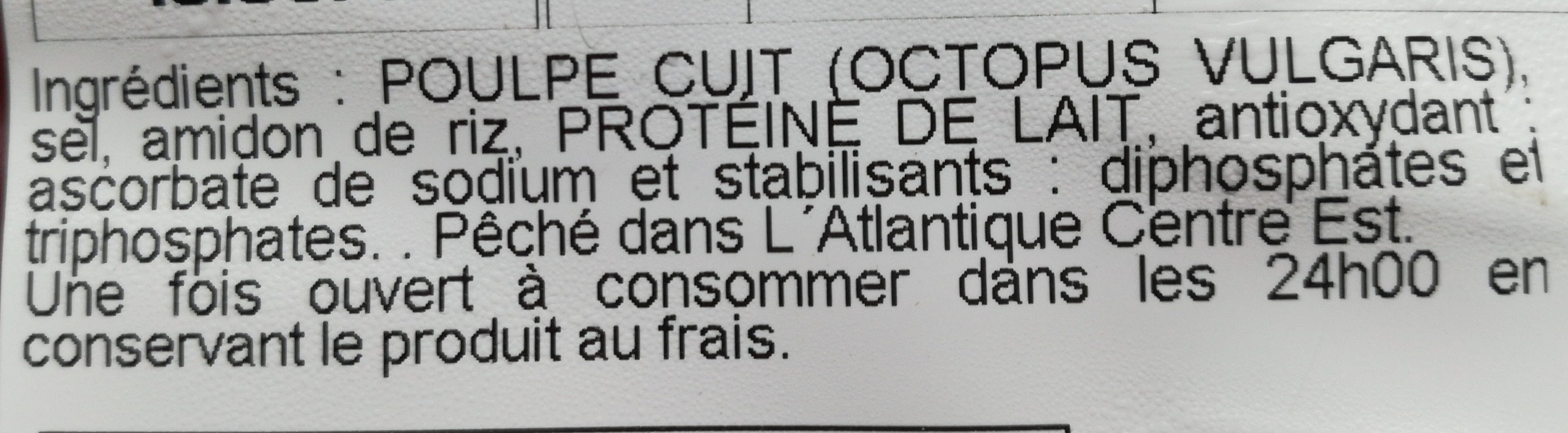 Open Food Facts Poulpe cuit packshot