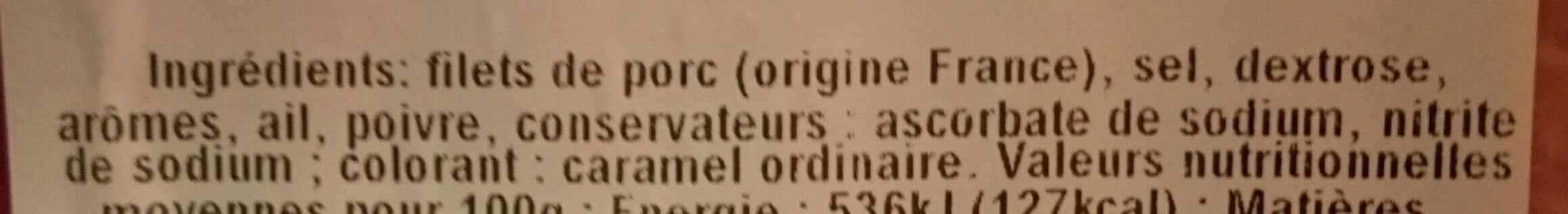 Open Food Facts Rôti de porc cuit supérieur traité en salaison et bruni au four packshot