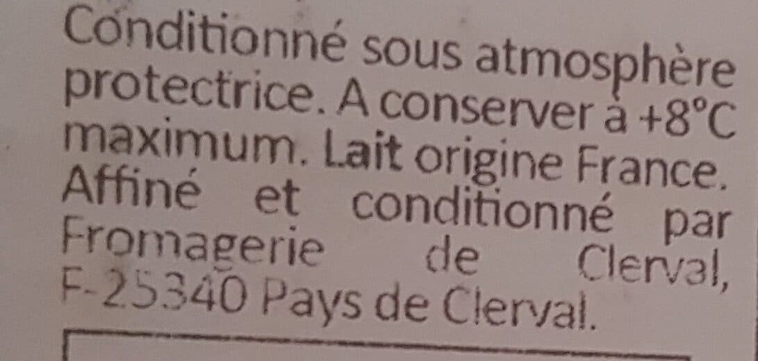 Morbier Le Montagnon packshot