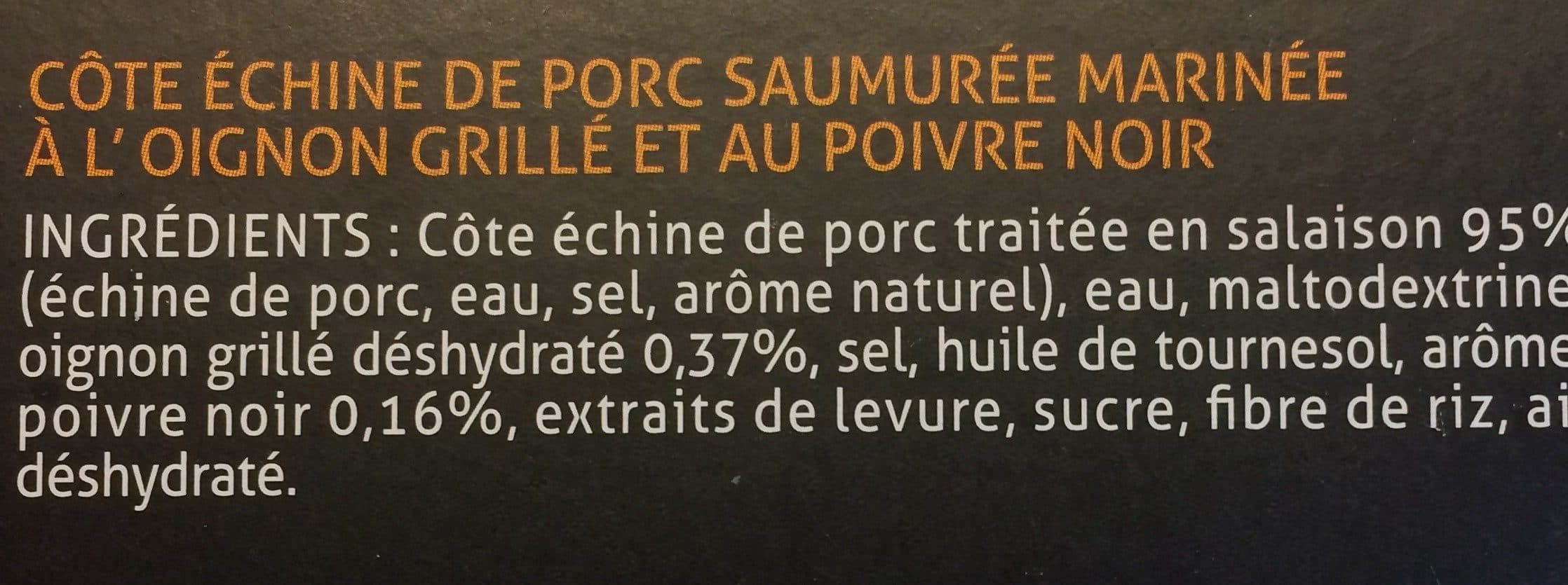 Open Food Facts Les grillades XXL de porc packshot