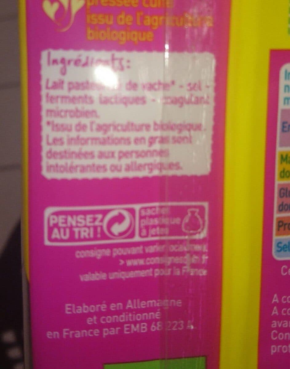 La Vie Claire emmental packshot
