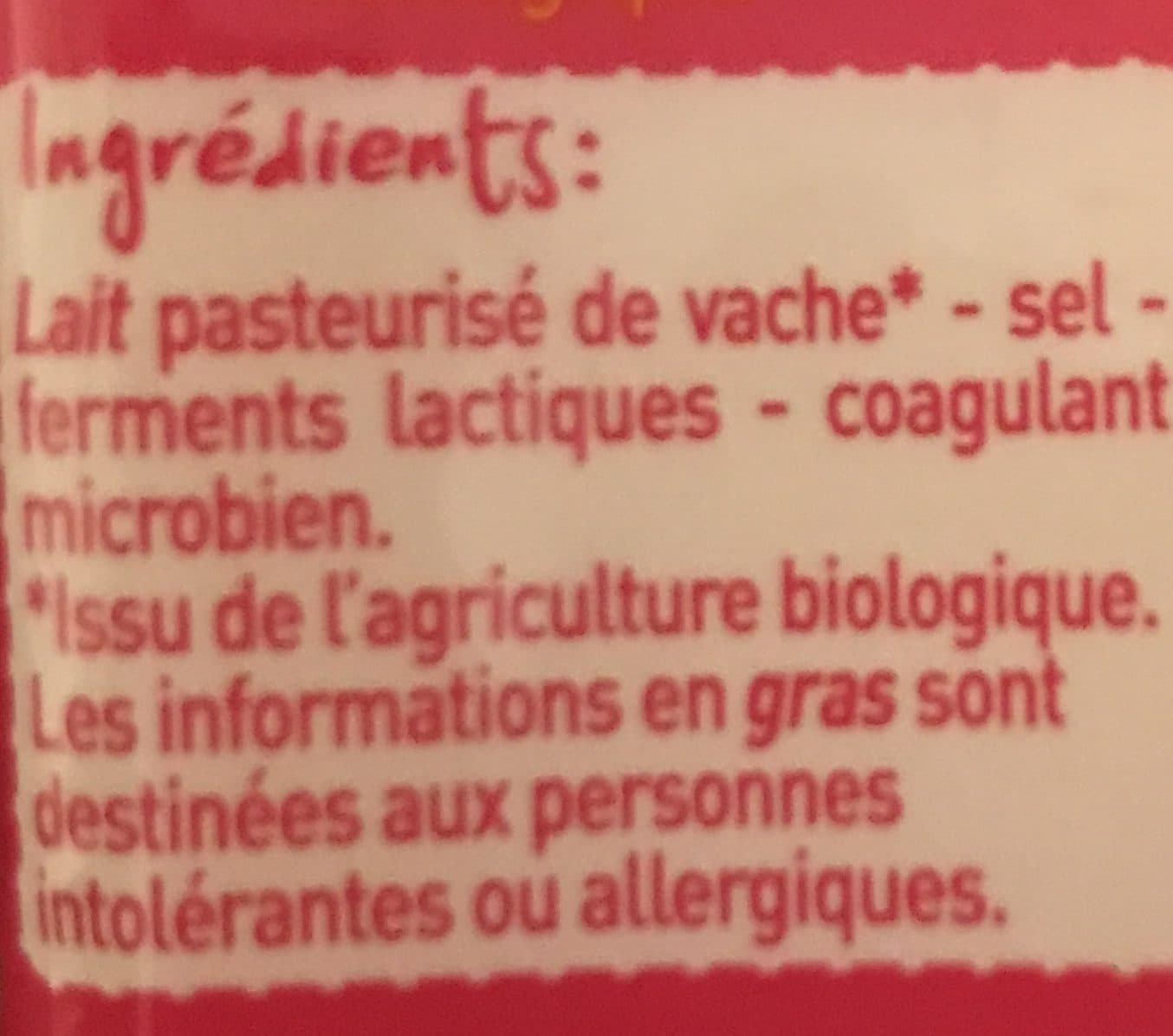 Monoprix bio Emmental packshot