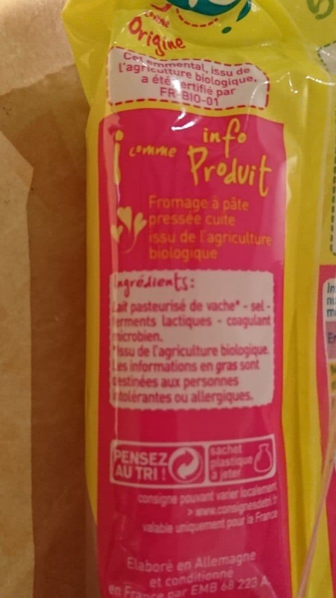 Open Food Facts Emmental packshot