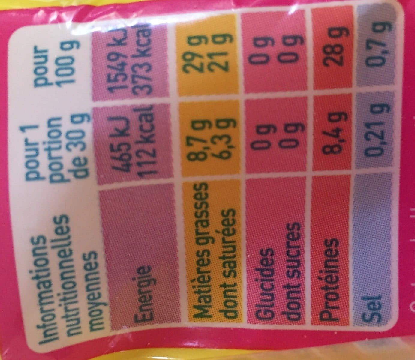 Monoprix bio Emmental packshot