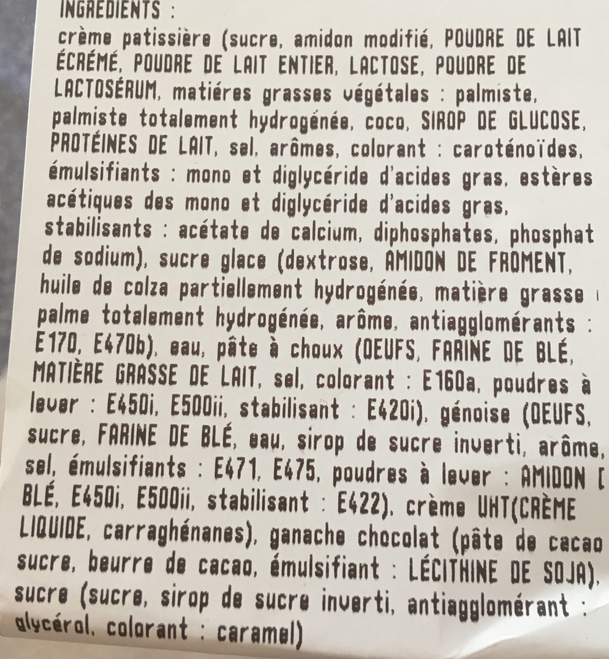 Leclerc L’assiette de profiteroles 15 choux packshot