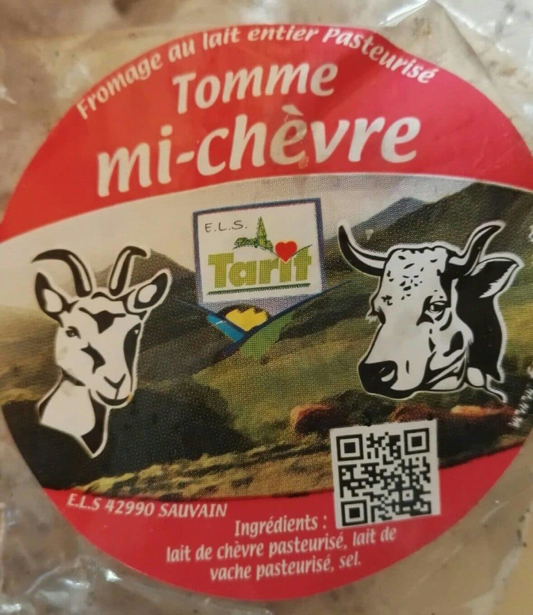 Open Food Facts Tomette mi-chèvre packshot