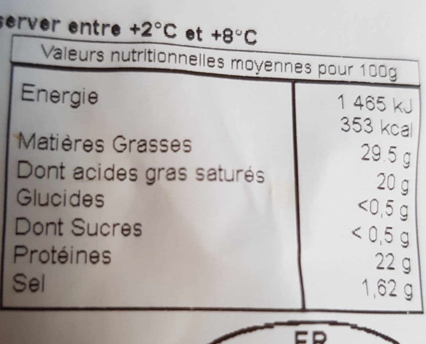 Open Food Facts Tomme du Jura Arboisienne packshot