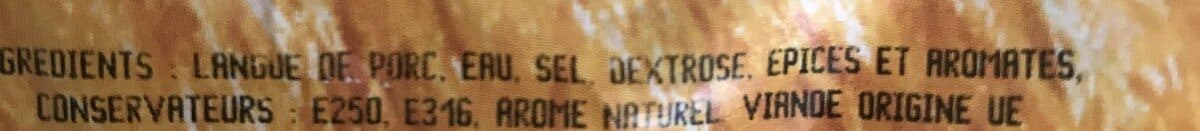 Open Food Facts Langues de porc cuites packshot