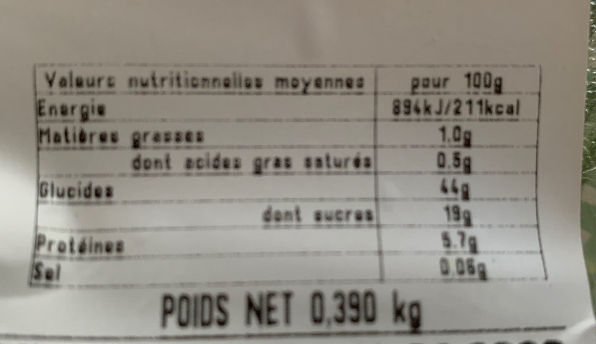 Open Food Facts Crêpes packshot