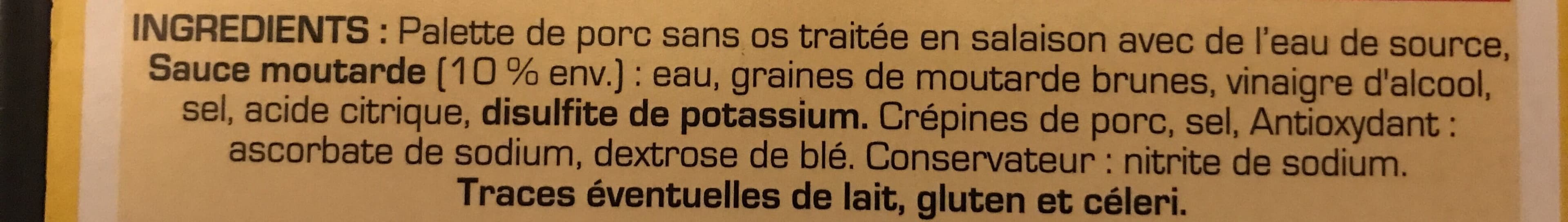 Moritz Authentique Palette à la Diable Rôtie d’Alsace packshot