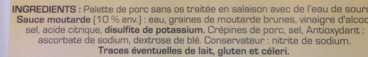 Open Food Facts Palette à la diable packshot