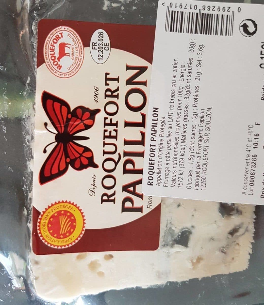 Open Food Facts Roquefort packshot