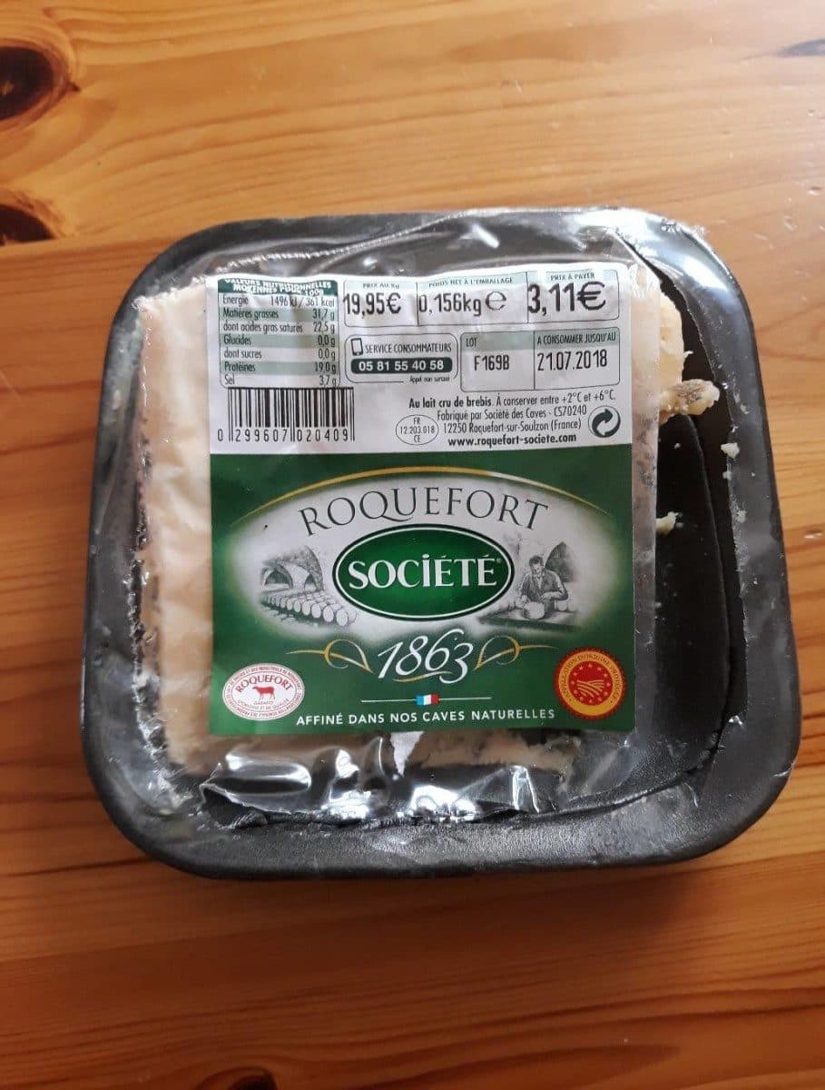 Open Food Facts Roquefort packshot