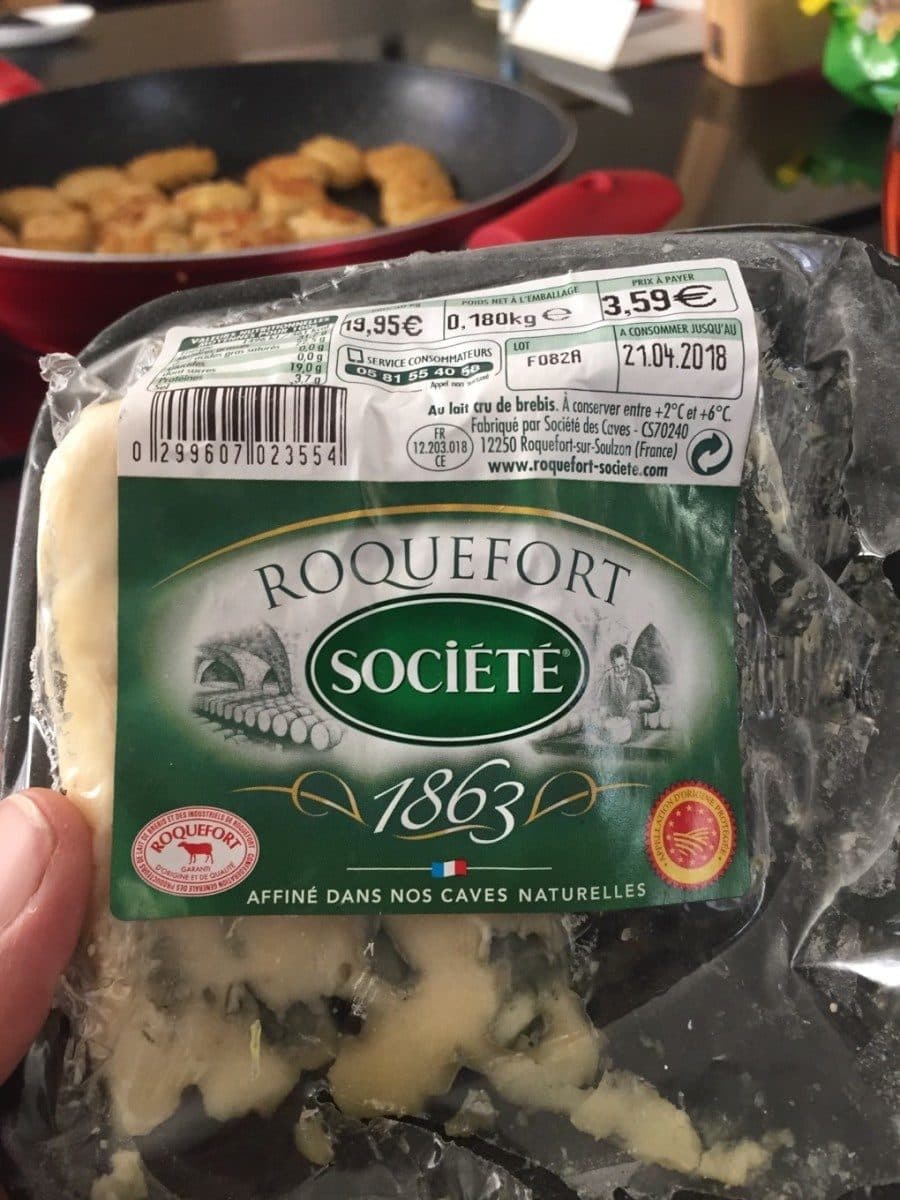 Open Food Facts Roquefort packshot