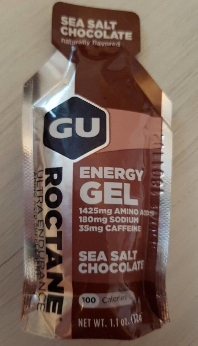 Open Food Facts GU Energy gel - Sea salt chocolate packshot