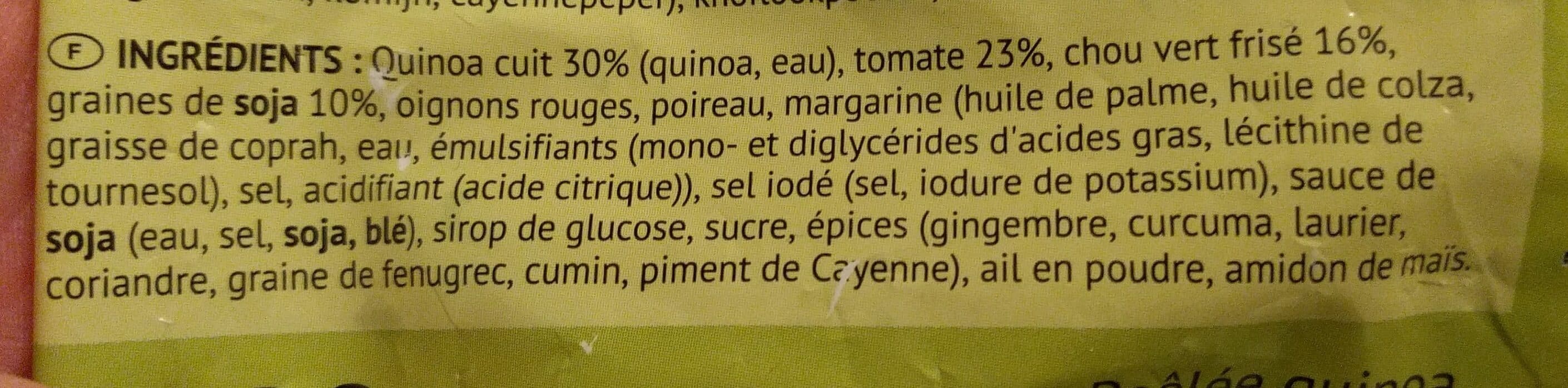 Bofrost Poêlée quinoa et légumes packshot