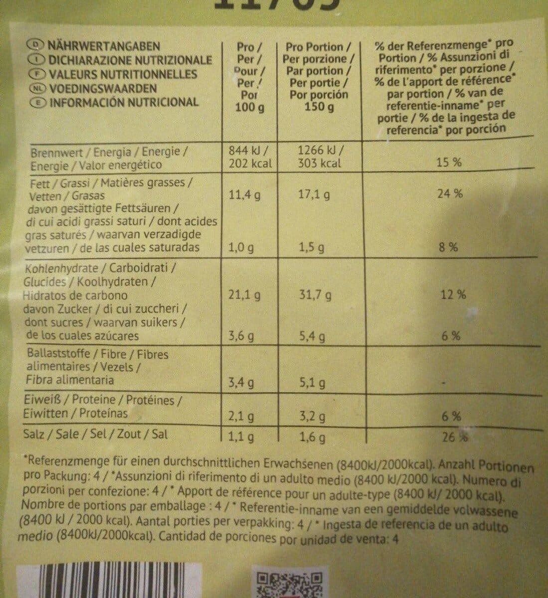 Bofrost Bouchée patate douce et quinoa packshot