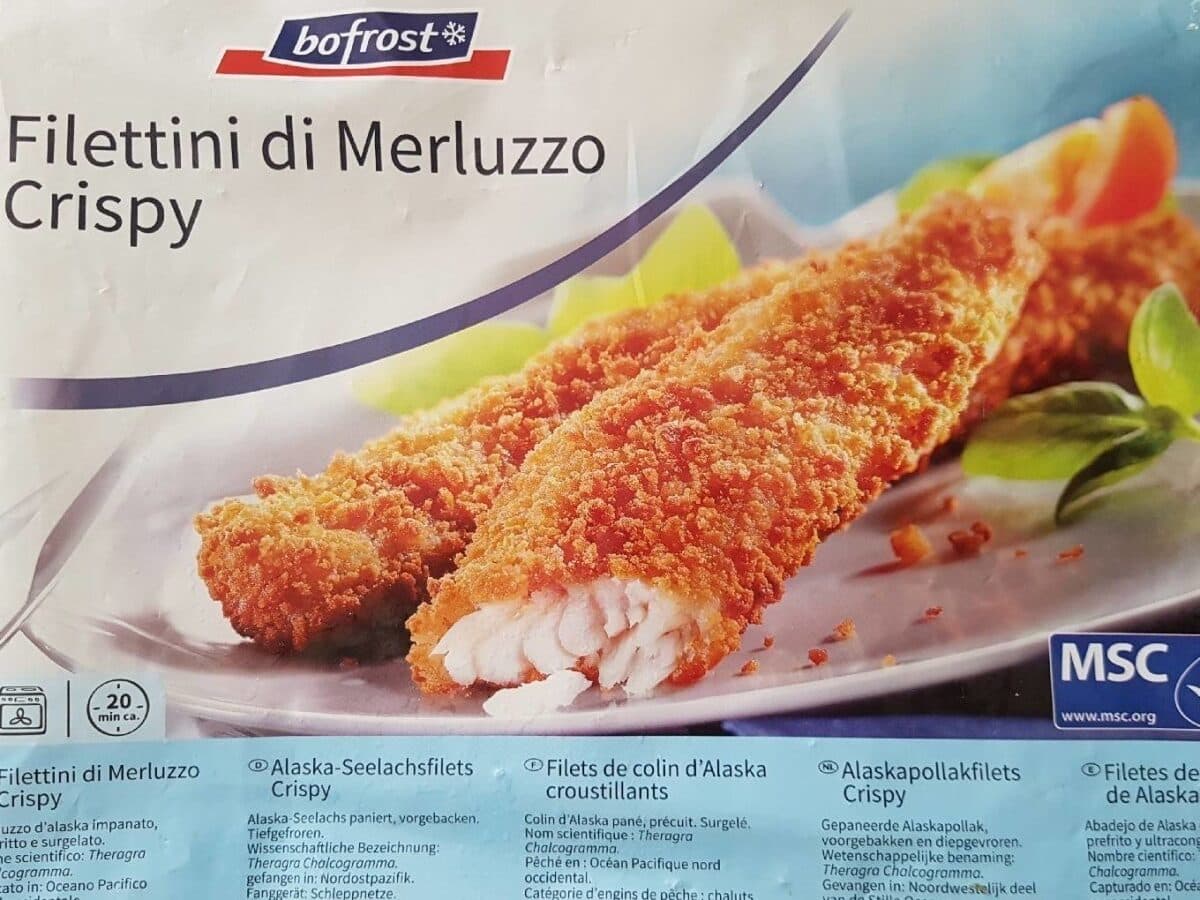 Bofrost Filets de colin d'Alaska croustillants packshot