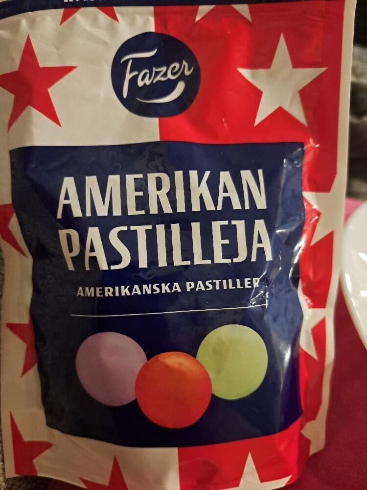Fazer Amerikan pastilleja packshot