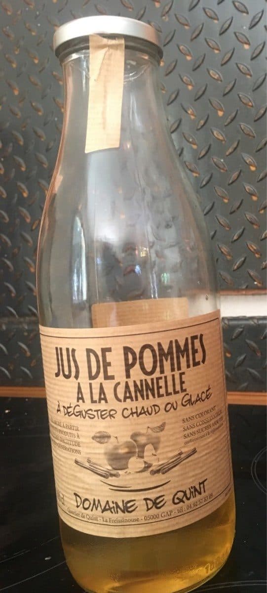 Open Food Facts Jus de pommes a la cannelle packshot