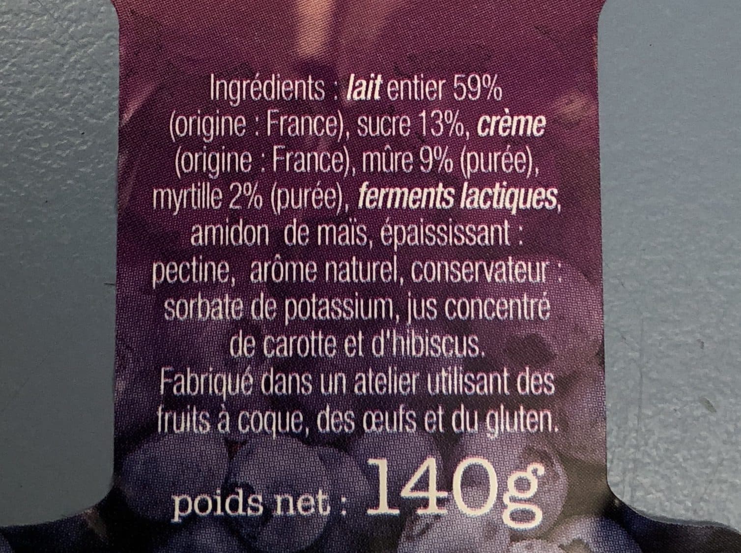 RelaisH café Yaourt au lait entier packshot