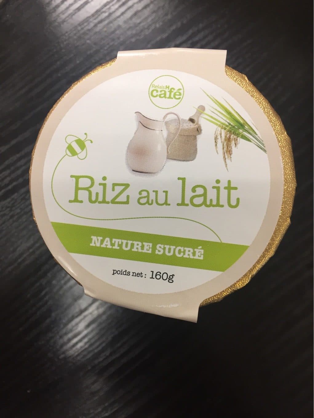 Relais H Cafe Riz au lait packshot
