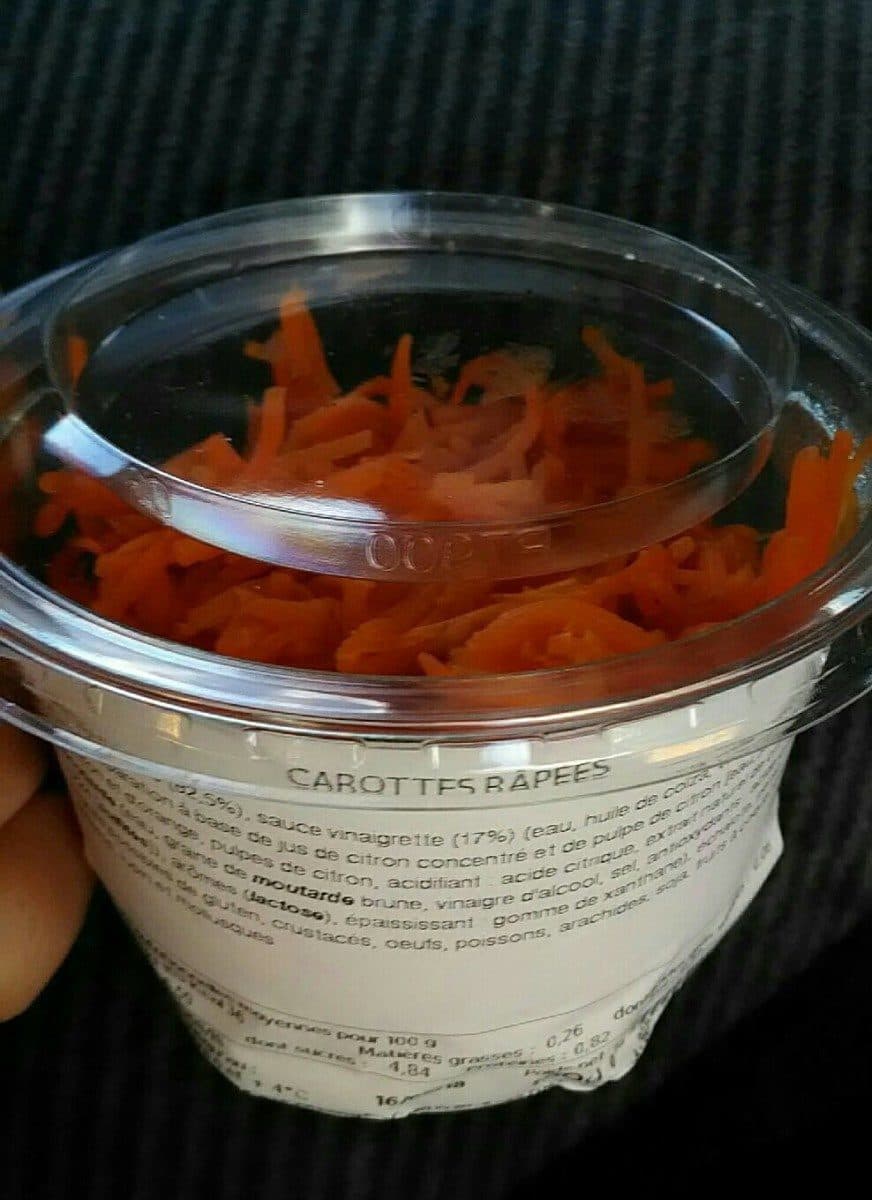 Open Food Facts Carottes Râpées packshot