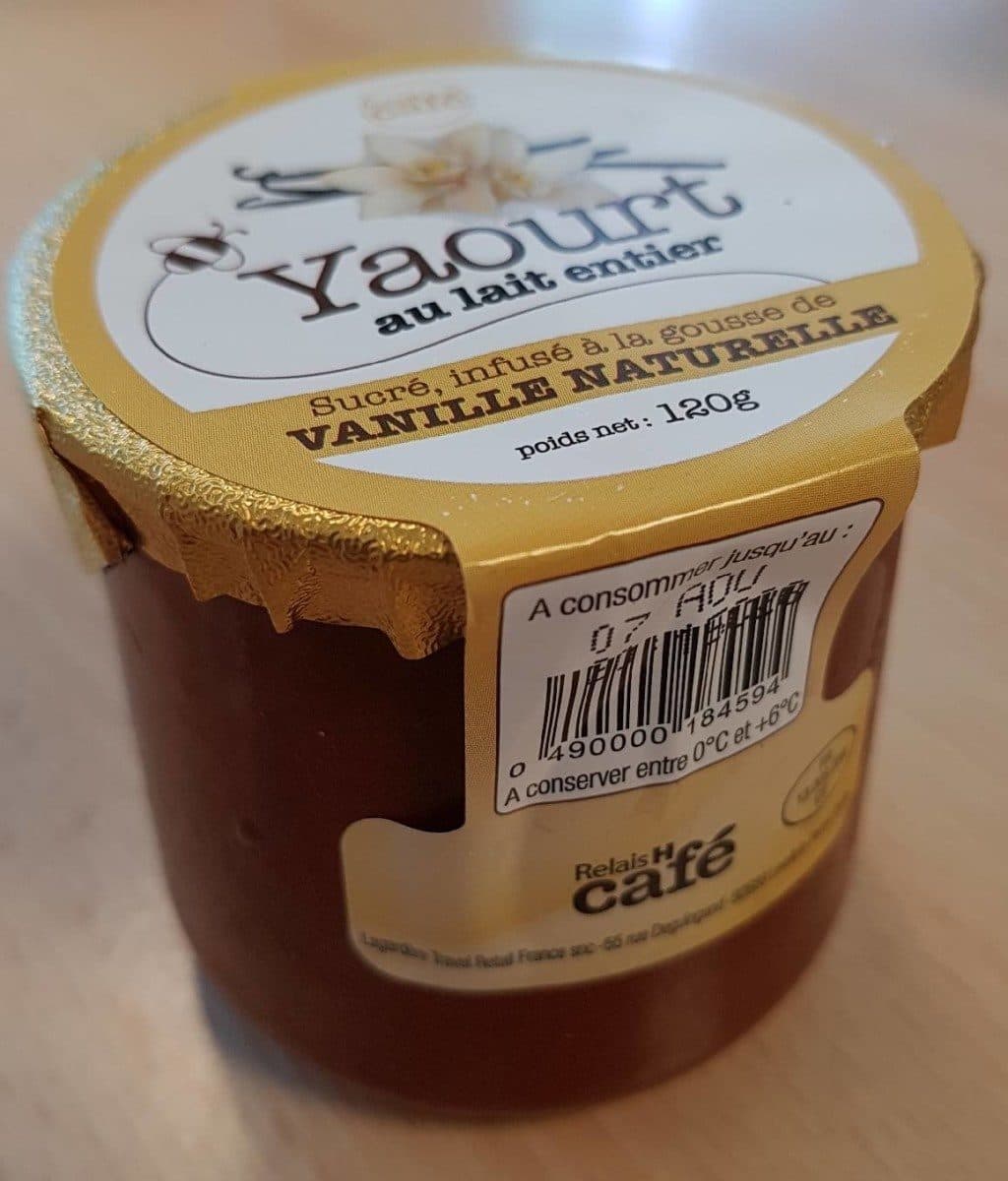 Open Food Facts Yaourt au lait entier vanille packshot