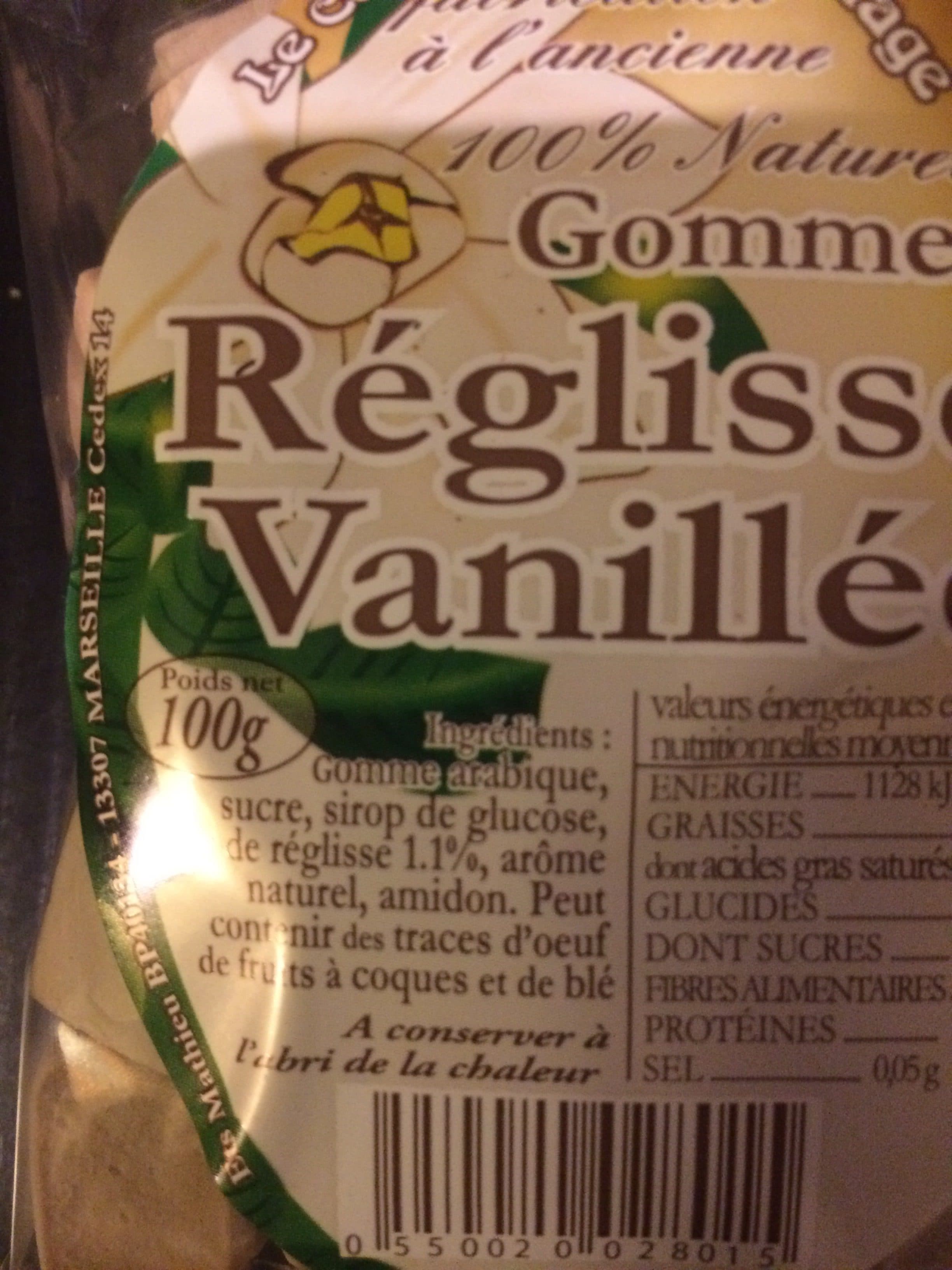 Le Comptoir Du Pastillage Reglisse vanillee packshot
