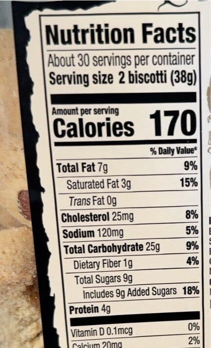 La Dolce Vita Classic Almond Biscotti packshot