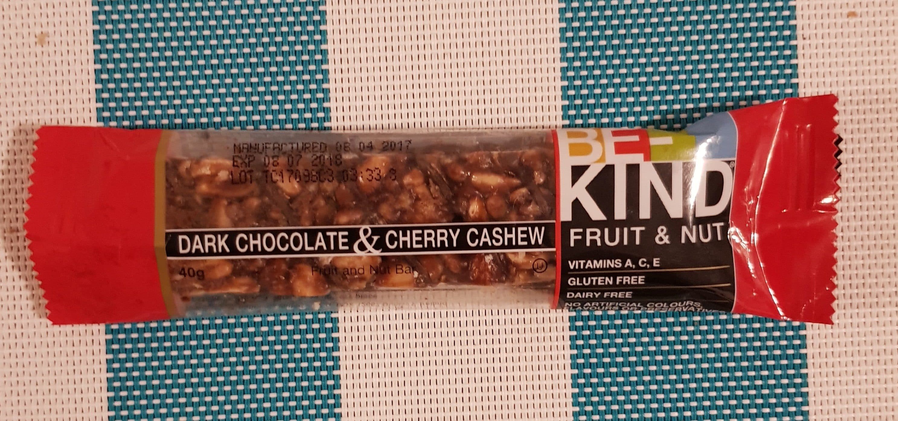 Be-kind Kind Dk Choc Cherry Cashew+antiox 4 packshot