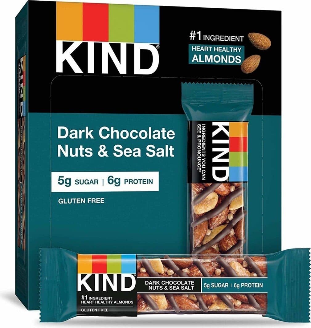 Kind Dark chocolate nuts & sea salt packshot