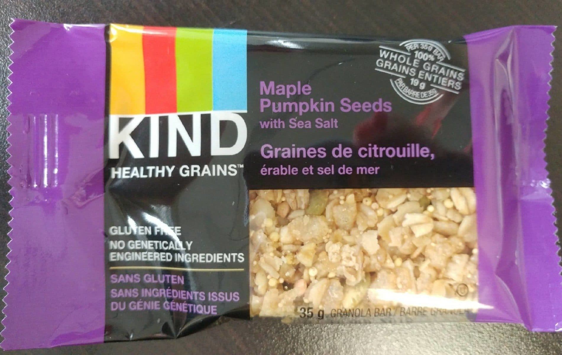 Kind Graines de citrouille, érable et sel de mer packshot